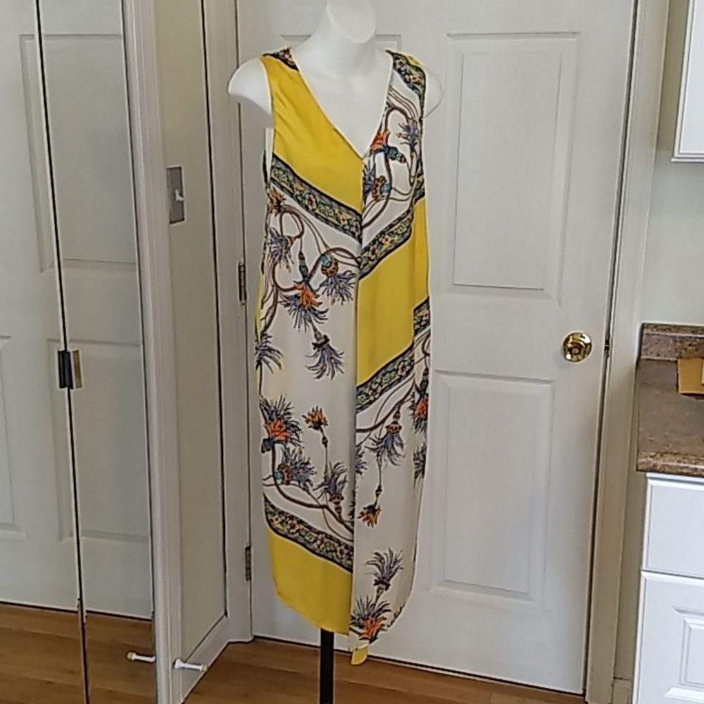 Zara basic flowy dress